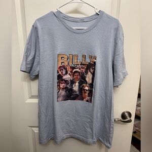 Billy Hargrove Stranger Things Light Blue Graphic Tee